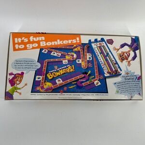 Milton Bradley 1989 This Game is Bonkers Board Game Vintage COMPLETE